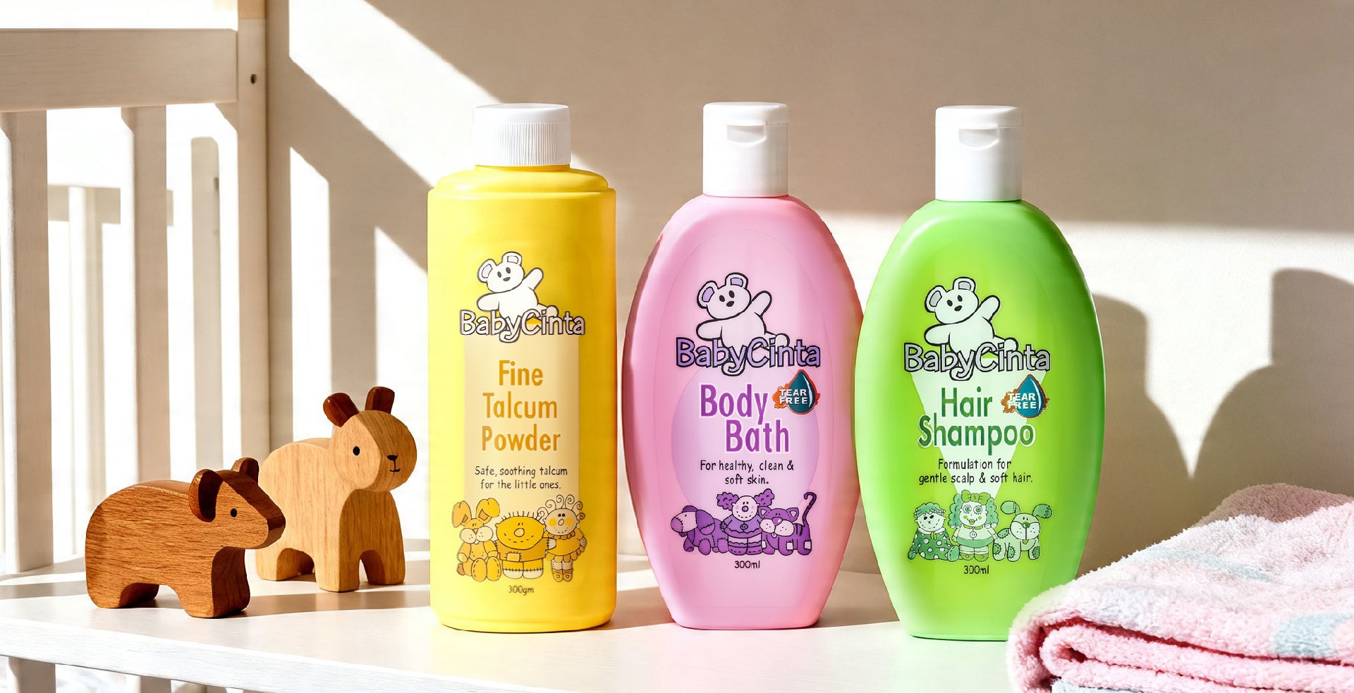 Baby Cinta hair body shampoo